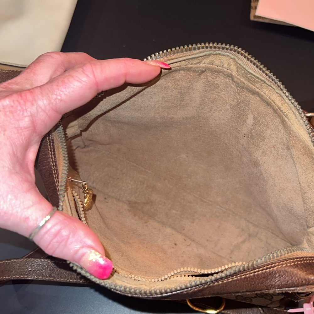 Gucci Monogram Crossbody Bag - Brown - Picture 7 of 7
